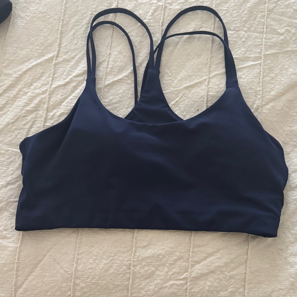 Women's Navy Blue sports bra